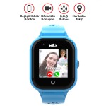 Wiky Watch 4S Mavi Görüntülü Görüşmeli Akıllı Çocuk Saati