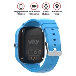 Wiky Watch 4S Mavi Görüntülü Görüşmeli Akıllı Çocuk Saati