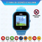 Wiky Watch 4S Mavi Görüntülü Görüşmeli Akıllı Çocuk Saati