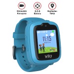Wiky Watch 4 PLUS Mavi Sim Kartlı Akıllı Çocuk Saati