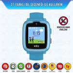 Wiky Watch 4 PLUS Mavi Sim Kartlı Akıllı Çocuk Saati