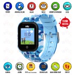 Wiky Watch 4S Mavi Kamuflaj Akıllı Çocuk Saati