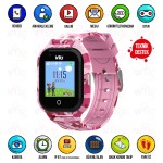Wiky Watch 4S Pembe Kamuflaj Sım Kartlı Akıllı Çocuk Saati