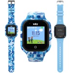 Wiky Watch 4S Mavi Kamuflaj Akıllı Çocuk Saati