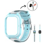 Wiky Watch 4S Şeffaf Mavi Kordon