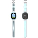 Wiky Watch 4S Şeffaf Mavi Kordon