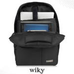WikyBag Dawn 15.6'' Laptop Uyumlu Siyah Sırt Çantası