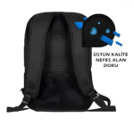 WikyBag Dawn 15.6'' Laptop Uyumlu Siyah Sırt Çantası